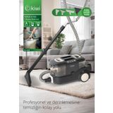Kiwi KCC-4325W Siyah Koltuk Halı Yıkama ve Leke Çıkarma Makinesi