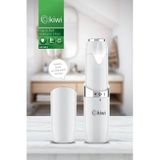 Kiwi Kep-6816 Kaş Yüz Hassas Bölgeler Için Otomatik Işıklı Cımbız Beyaz