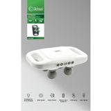 Kiwi Kfm-8640 20 Farklı Hız Ayarlı Ayak, Bel ve Baldır Masaj Cihazı Beyaz