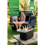 Kiwi KIM-4751 Oto Buzdolabı | 10 L & 12V DC & Termoelektrik Soğutma & Type-C