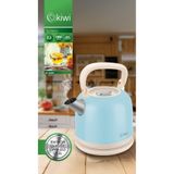 Kiwi Kk-3340 Paslanmaz Çelik Retro Su Isıtıcı Kettle 2,2 Litre