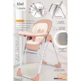 Kiwi Koala All In One Somon Katlanır Tekerlekli Mama Sandalyesi