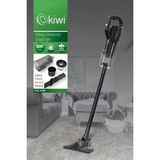 Kiwi KVC-4109 2'si 1 Arada Dikey Elektrikli Süpürge 800 ml HEPA Filtreli Toz Haznesi ile Sessiz Temizlik - Siyah