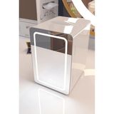 Kiwi LED Işıklı 6 Lt Taşınabilir Soğuk - Sıcak Ayarlı Kozmetik Mini Buzdolabı