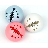 Kiwi Pets 15,5 cm Renkli 3'lü Plastik Oyuncak Top