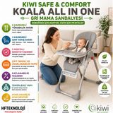 Kiwi Safe & Comfort Koala All in One Mama Sandalyesi gri