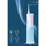 Kiwi Şarj Edilebilir Taşınabilir Ağız Duşu Yeşil 1200 mAh Diş Protez Bakımı İçin Kullanışlı