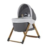 Kiwi Sleeper Portatif Anne Yanı Beşik - Gri