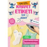 Kıyafet Etiketi - Okul Kıyafetlerine Kişiye Özel 30 Saniyede Kolay Uygulama Yıkamaya Dayanıklı Stic - Çok Renkli - Kumaş Etiketi - 40x13mm