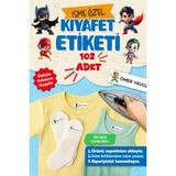 Kıyafet Etiketi - Okul Kıyafetlerine Kişiye Özel 30 Saniyede Kolay Uygulama Yıkanabilir - Hero - Çok Renkli - Kumaş Etiketi - 40x13mm