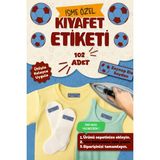 Kıyafet Etiketi - Okul Kıyafetlerine Kişiye Özel 30 Saniyede Kolay Uygulama Yıkanabilir -Trabzonspor - Çok Renkli - Kumaş Etiketi - 40x13mm