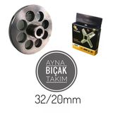 Kıyma Makine Ayna Bıçak Takım 32/20