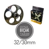 Kıyma Makine Ayna Bıçak Takım 32/30Mm