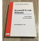 Kıymetli Evrak Hukuku Ders Notları Soru Örnekleri ( Güncelleştirilmiş 7.Bası) (Sahafiye Kitap)
