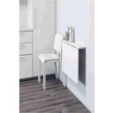 Kiyra Wood 1. Sınıf Açılır Kapanır Duvara Monte Raf Masa -Mutfak Masası 90x45 cm