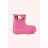 Kız Bebek Aksesuarlı Pembe Yağmur Botu 33-34