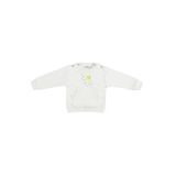 Kız Bebek Baskı Detaylı Ekru Sweatshirt 12-18 AY (80-86 cm)