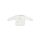 Kız Bebek Baskı Detaylı Ekru Sweatshirt 6-12 Ay (68-74 cm)
