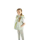 Kız Bebek Baskılı Bej Tayt 0-6 Ay (56-62 cm)