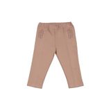 Kız Bebek Beli Lastikli Gül Pantolon 0-6 Ay (56-62 cm)