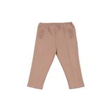 Kız Bebek Beli Lastikli Gül Pantolon 6-12 Ay (68-74 cm)