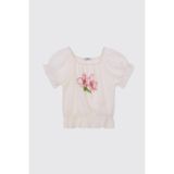 Kız Bebek Beyaz Bluz 3 Yaş (98 cm)