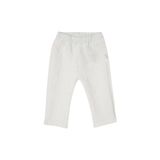 Kız Bebek Beyaz Çiçek Desenli Pantolon 0-3 Ay (56 cm)