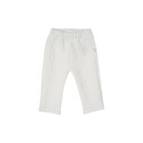 Kız Bebek Beyaz Çiçek Desenli Pantolon 12-15 Ay (80 cm)