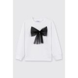 Kız Bebek Beyaz Sweatshirt 2 Yaş (92 cm)