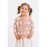 Kız Bebek Bulut Detaylı Hırka 23120