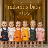 Kız Bebek Bürümcük Elbise Takım 9.12.18.24 Aylık Toptan 4'Lü Seri.