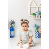 Kız Bebek Çiçek Desenli Fırfırlı Elbise - Desenli - 4 Yaş