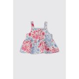 Kız Bebek Çiçek Desenli Pembe Bluz 3 Yaş (98 cm)