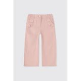 Kız Bebek Çiçek Motifli Pembe Pantolon 12-18 Ay (80-86 cm)