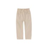 Kız Bebek Çizgili Bej Pantolon 6-12 Ay (68-74 cm)