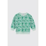 Kız Bebek Desenli Mint Sweatshirt 4 Yaş (104 cm)