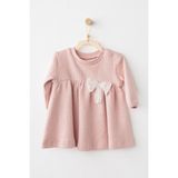 Kız Bebek Elbise Dress Casual AC26203 - 9 - 12 Ay - Pembe