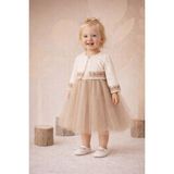 Kız Bebek Elbise - Wondress - Bal Rengi - 12-Ay - W2070-BAL Rengi-12-Ay - 1 - 3 Ay - Pembe