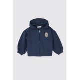 Kız Bebek Fermuarlı Lacivert Sweatshirt 6-12 Ay (68-74 cm)