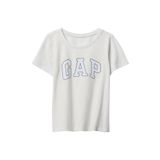 Kız Bebek Gap Logo Grafikli T-Shirt Gri
