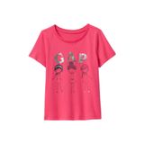 Kız Bebek Grafik T-Shirt Fuşya