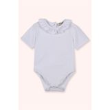 Kız Bebek Kısa Kollu Beyaz Body 6-12 Ay (68-74 cm)