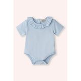 Kız Bebek Kısa Kollu Mavi Body 2 Yaş (92 cm)