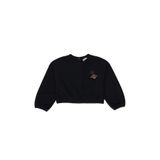 Kız Bebek Lacivert Crop Sweatshirt 0-6 Ay (56-62 cm)