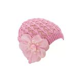 Kız Bebek Merserize Bere Pembe 4849