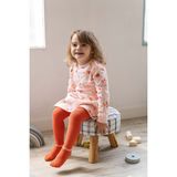 Kız Bebek Meyveler Baskılı Elbise - 12 Ay - Pembe