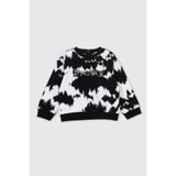 Kız Bebek Nakış Detaylı Desenli Beyaz Sweatshirt 5 Yaş (110 cm)