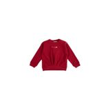 Kız Bebek Nakış Detaylı Kırmızı Sweatshirt 6-12 Ay (68-74 cm)