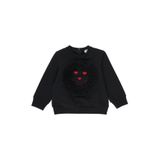 Kız Bebek Nakış Detaylı Siyah Sweatshirt 6-12 Ay (68-74 cm)