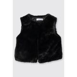 Kız Bebek Peluş Siyah Yelek 12-18 Ay (80-86 cm)